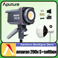 Aputure Amaran 200x S with Lantern 26 Inches Softbox Video Light Kit for Camera Photography Lamp Studio Accessories