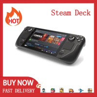 Steam Deck Handheld Game Console 64GB 256GB 512GB Support WIFI English 4.3 Inch Screen Built in Games Steam Games Original