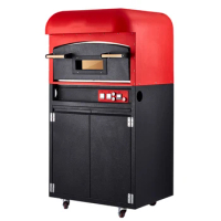 Commercial Italian pizza kiln Baking bread cake machine Floor-standing electric kiln pizza oven machine with locker