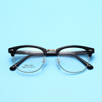 眼鏡框半框眼鏡鏡架-新款時尚舒適輕巧男女平光眼鏡9色73oe38【獨家進口】【米蘭精品】