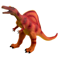 《恐龍帝國》軟式擬真恐龍造型公仔模型-棘龍