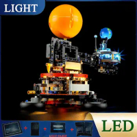 DIY LED Light Kit For LEGO 42179 Planet Earth and Moon in Orbit (Only LED Light,Without Blocks Model