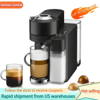 Black Coffee Machine Portable Coffee Maker Electric Superautomatic Espresso Kitchen Appliances Home