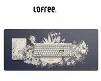 Bàn phím, chuột cơ 3 kiểu kết nối không dây bluetooth,2.4G, có dây Lofree Mystical Wonderland chính