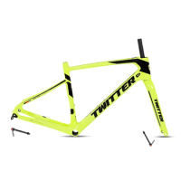 TWITTER-Carbon Mountain Bike Frame, Gravel-Disc Frame, T800 XC, Ultralight, Off-Road, Frameset