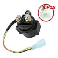 10PCS For GY6 50cc 125cc 150cc 250cc ATV Ignition Coil Starter Solenoid Relay For Scooter ATV Moped Motorcycle Replacement