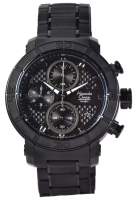 Alexandre Christie Alexandre Christie - Chronoghraph Watch - Black - Ceramic Bracelet - 6292MCBIPBA