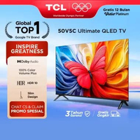 TCL Ultimate QLED FHD TV 50 inch V5C - HDR 10 - Dolby Audio - Google Play/Netflix/Youtube/Disney+Hot