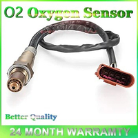 Up&amp;Down stream O2 Oxygen Sensor for Audi TT A4 Quattro VW Golf GTI Jetta 1.8L 06A906262AJ 06A906262BG Accessories Auto Parts