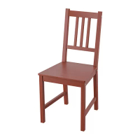 PINNTORP 餐椅, 紅色, 45 公分