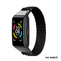 For Huawei Honor Band 6 Bracelet Strap Nylon Elastic braid Wristband Wrist Belt Sport Smart Watch Band