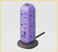 MOMAX X GUNDAM 11位大魔拖板 ONEPLUG 11-OUTLET POWER STRIP WITH USB (DOM) US11UKGDU  