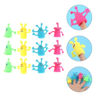 12 Pcs Finger Puppet Puppets Plaything Baby for Kids Toy Mini Toddler