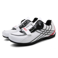 Mountain Bike Riding Shoes Men's Non-slip Spike Road Bike Boots Couple Shoes Sneakers Flat Women's Road Bike Riding Shoes