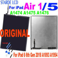 100% Original LCD For iPad Air 5 5th iPad 5 A1474 A1475 A1476 LCD Display Replacement for iPad 6 6th Gen 2018 A1893 A1954 LCD