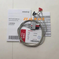Original Mindray Newborn ECG Branch EL6305A Newborn 3 Lead Wire AHA Clip-Type Mindray ECG 3