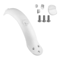 Electric Scooter Rear Mudguard Fender with Hook Cover Scooter Accessories for Xiaomi Mijia M365