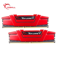 G.Skill Ripjaws V Series 8GB 16GB 288-Pin SDRAM DDR4 3600MHz CL19 1.35V Dual Channel Desktop Memory - Red