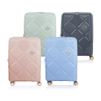 【AMERICAN TOURISTER 美國旅行者】25吋 INSTAGON 可擴充大容量輕量PP避震輪行李箱/旅行箱(多色可選)
