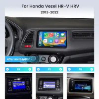 Dasaita Android12 Car Stereo for Honda Vezel HR-V HRV 2013-2022 Wireless Carplay Android Auto Car Radio Qualcomm 665 9" QLED