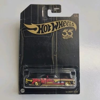 Hot Wheels Seri 55th Anniversary 66 Chevy Nova Black-gold - HW SERIES