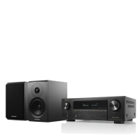 【Denon 天龍】兩聲道音響組合(AVR-X1800H+Dynaudio Emit 20 喇叭)
