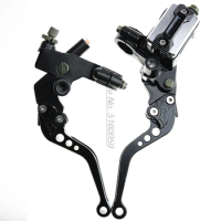 Stable Moto Motorcycle Brake clutch levers with cylinder pump for Racing Brake Caliper Yamaha Custom Brembo Master Cylinder