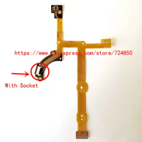 NEW LENS Focus Flex Cable For Panasonic LUMIX G VARIO 100-300 mm 100-300mm f/4-5.6 MEGA O.I.S. Repair Part 1pcs[With Socket]