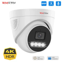 4K 8MP CCTV Security POE Camera 4MP 5MP 8MP Iutdoor Dome Audio Color Night Vision Onvif IP Camera CCTV Video Surveillance Cam