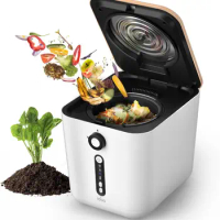iDOO Electric Composter for Kitchen Counter, 3L Smart Kitchen Composter Countertop, Auto Home Compost Machine Odorless