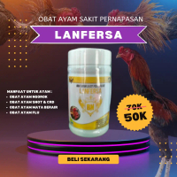 LANFERSA Obat herbal ayam sakit ngorok flu snot crd