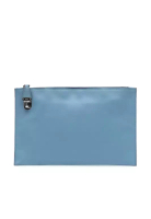 Prada 二手 Prada Saffiano Lux 拉鍊手包