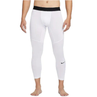 【NIKE 耐吉】AS M NP DF TIGHT 長褲 男 束褲 田徑 籃球 運動褲 緊身褲 白(FB7953-100)
