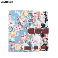 Case For Huawei MediaPad M3 Lite 8.0" Cover Smart leather flower tablets case Coque for huawei M3 Lite 8.0 inch case kimTHmall