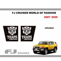 Car Door Sticker For Toyota Fj Cruiser Waist line Sticker Creative Stickers Fj Cruiser Car Body Decoration Exterior Accessories