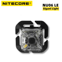NITECORE NU06 LE USB-C Rechargeable Siganl Light Law Enforcement Lamp 9 Modes 4 Light Sources LED Headlamp built-in Battery