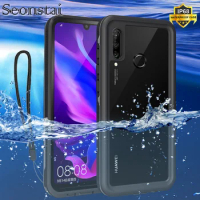 P40 Pro Waterproof Case for Huawei P20 P30 Pro P30Lite 360 Shockproof Cover for Huawei Mate 20 30 Pro Nova3e Clear Outdoor Coque