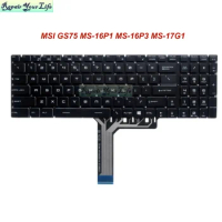 US Backlit Keyboard Colorful Backlight RGB Keyboards for MSI GS75 MS-16P1 MS-16P3 MS-17G1 GS65 Stealth 8SE 8SF 8SG Thin 8RE 8RF