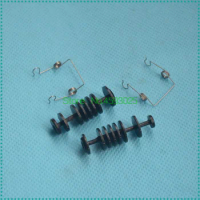 New Fuser Top Cover Paper Delivery Roller and Sping For HP P1007 P1008 P1106 P1108 M1132 M1136 M1213 M1216 M126 P1102 Printer