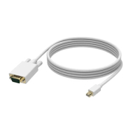 6FT 1.8m Mini Display Port DP Thunderbolt to VGA Cable Adapter For Macbook Air Pro Surface Pro Thinkpad