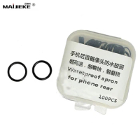 100PCS Ori Waterproof Rubber Ring for iphone X XR XS Max 11 Pro 12 mini 13 14 Pro Max Back Cover Rear Camera Repair Rubber Ring