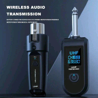 Transmitter Mic Wireless 1 Pair Receiver UHF XLR Rechargeable - WTU-03