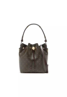 Tory Burch T Monogram 女士單肩包黑咖色168805