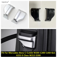 Car Seat Safety Belt Buckle Adjust Cover Trim Accessories For Mercedes-Benz C CLASS W205 C200 C260 GLC X253 E Class W213 E300