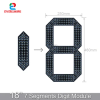 18 Inch Outdoor Waterproof 7 Segments LED Display Led Digital Board Display Signs For Gas Price Station