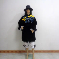 Game Fate Grand Order FGO Figure Abigail Williams Gothic Pumpkin Halloween Uniform Cosplay Costume Customize Any Size