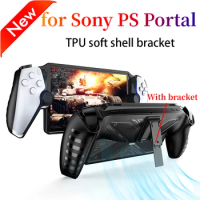 TPU Protective Case for PS Portal With bracket Game Console Case Anti-Scratch Cover Grip Case for SONY PlayStation 5 Accessories