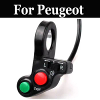 3in1 Motorcycle Handlebar Switch Electric Bike Scooter Horn Turn For Peugeot Citystar 200i Django 150i Qp150t-D Qp150t-G Qp200t