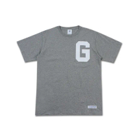 【富邦悍將】大G魔鬼氈logo短TEE(灰_S-3XL)
