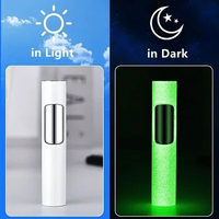 New Torch Luminous Lighter Jet Cigarette Cigar Accessories Pen Airbrush Butane Refill Metal Windproof LighterGadget gift for men